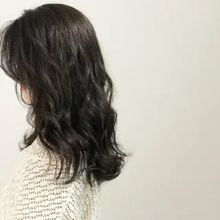 ロング カラー ヘアアレンジ See by merのマツエク・マツパデザイン