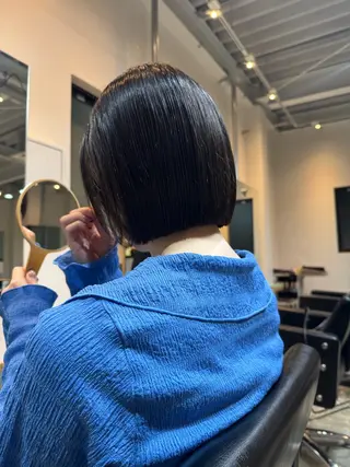 ミディアム ボブ/くびれショート モデル募集中cocoのヘアスタイル
