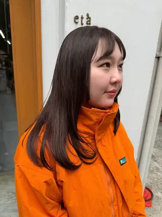 ロング カラー ボブ支持率NO1 🌈CHIKAのヘアスタイル