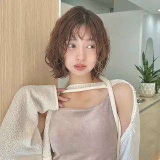 ミディアム Libelle hair salonのヘアスタイル
