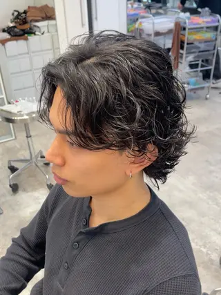 パーマ メンズ fifth 武正 琉生のヘアスタイル