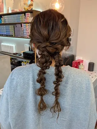 ロング ヘアアレンジ 🍀【脱芋】 tomoha🍀のヘアスタイル