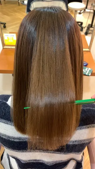 ロング 菊田将成 /髪質改善縮毛矯正のヘアスタイル