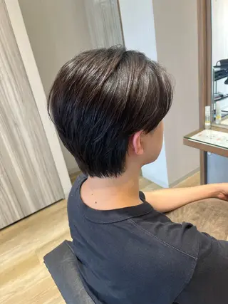 ショート 樋口 莉奈のヘアスタイル