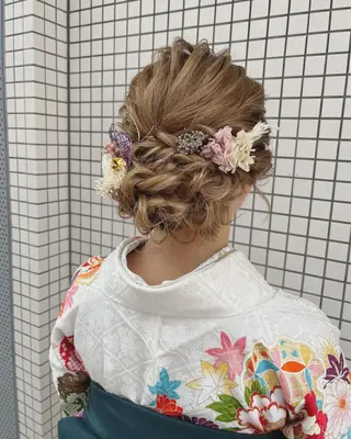 ロング ヘアアレンジ あんざき みわのその他イメージ