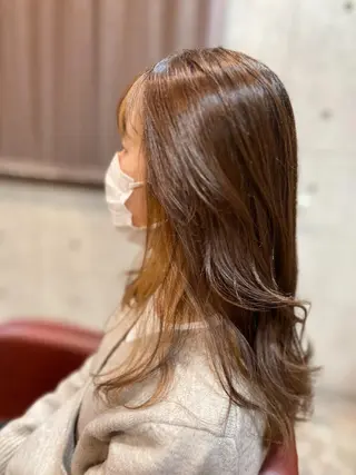 ロング カラー ERIKO Tのヘアスタイル