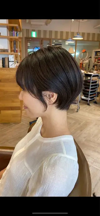 ショート カットモデル募集/ 新潟松崎/田村紗莉那のヘアスタイル