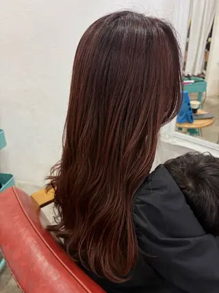 ロング fio マナミのヘアスタイル