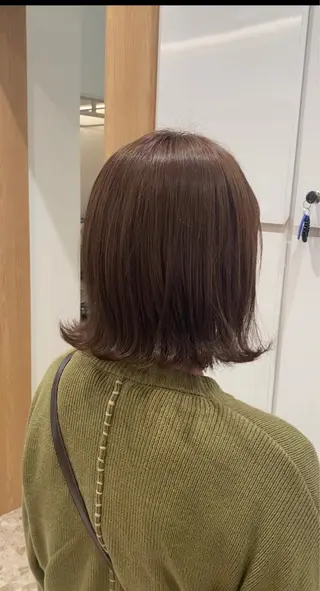 ミディアム カラー ヘアアレンジ 🌿レイヤー/ブリー チ/🌿JINのヘアスタイル