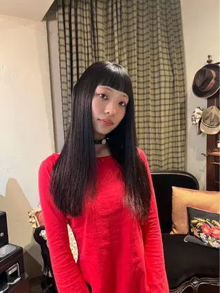 ロング なじませエクステ🍒 Haruka💝のヘアスタイル