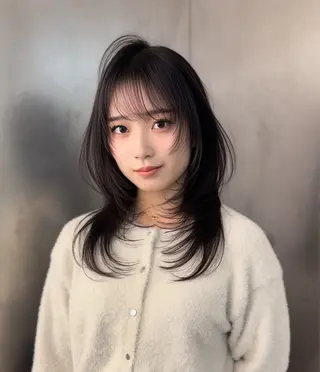 セミロング 宮本 幸樹のヘアスタイル