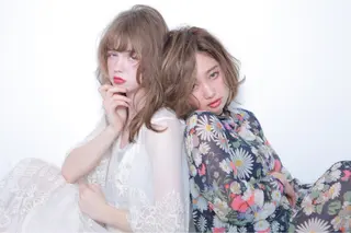 セミロング ⚜️メンズカット ブリーチ⚜️JINのヘアスタイル