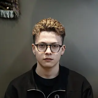 ショート カラー パーマ メンズ 💈PRO SHOP WAVE 望愛💈のヘアスタイル