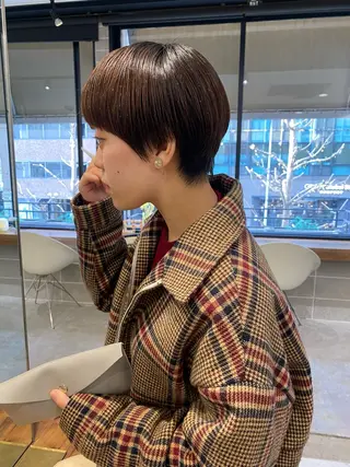 ショート イシマル ナオヤのヘアスタイル