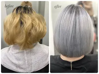 ショート カラー BAY ソウタのヘアスタイル