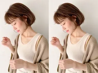 ショート カラー 寳門 秀真のヘアスタイル