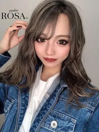 カラー 関東 蓮太のヘアスタイル