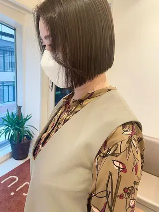 ミディアム HCA studioのヘアスタイル