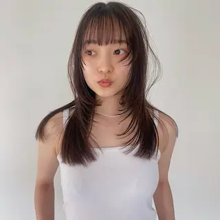 ロング 小田 大樹のヘアスタイル