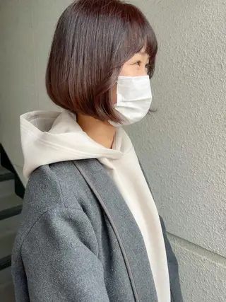 ショート カラー カラーパティシエ facce🌼ikoのヘアスタイル