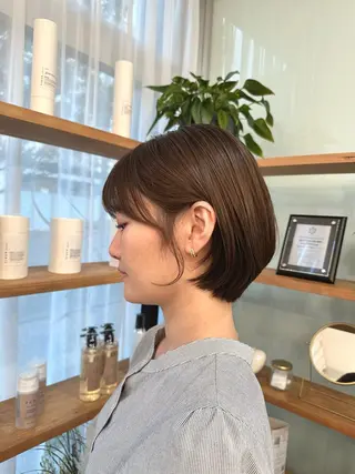 ショート 鈴木 雅人のヘアスタイル