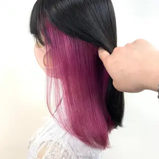 ミディアム カラー 💕上野美容師☁ ブリーチ💖サワのヘアスタイル