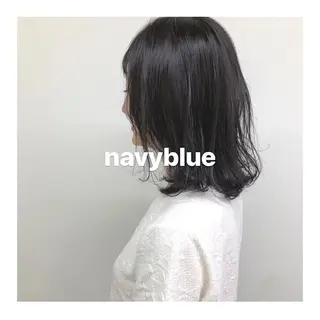 ミディアム カラー レイヤーボブ/ボブ 仲川和人のヘアスタイル