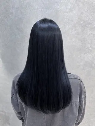 ロング カラー 【𝐀𝐬𝐡大森】 石崎竜祐のヘアスタイル
