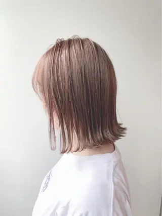 ショート カラー ヘアアレンジ *［公式］札幌アカデ ミー🪄モデル募集のヘアスタイル
