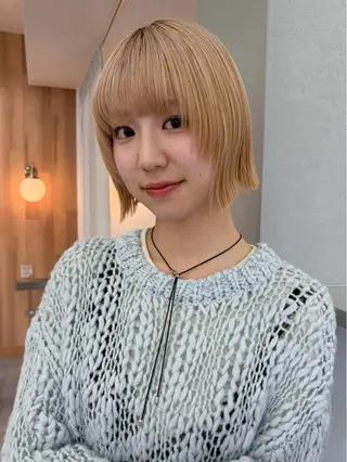 ショート 駒場 まといのヘアスタイル
