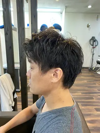 ショート メンズ 堀 広夢のヘアスタイル
