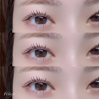 マツエク・マツパ Felicie＊ Sayakaのマツエク・マツパデザイン
