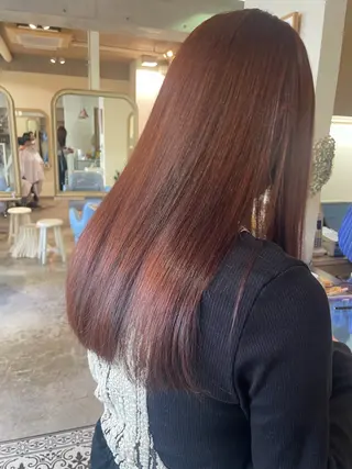 ロング カラー 恵比寿 Yuki 地毛風カラー🌱のヘアスタイル