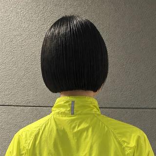 ショート ブリーチなし/透明感 カラー/miyouのヘアスタイル