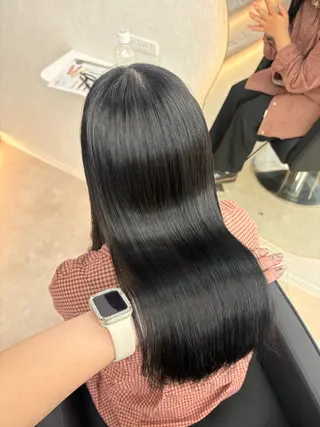 ロング カラー 💎あおい💎大宮 🦋ワンカラー🦋のヘアスタイル