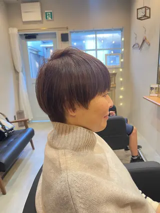 ショート カラー nowhere ノーウェアのヘアスタイル
