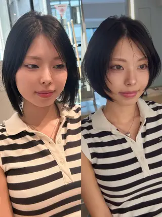 ショート ayu omochaのヘアスタイル