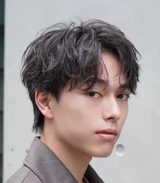 パーマ メンズ 仙台波巻きパーマ/ fifth/遠藤楓雅のヘアスタイル
