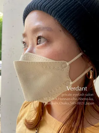 パーマ マツエク・マツパ Verdant KATE /昭和町のマツエク・マツパデザイン