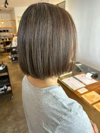 ショート カラー レイヤー/ヘアセット 💐nao.のヘアスタイル