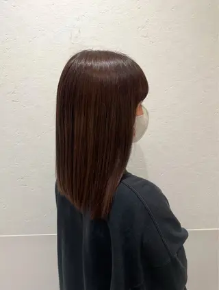 カラー 加藤 菜月のヘアスタイル