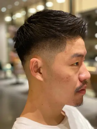 メンズ unopulir 景山 凌のヘアスタイル