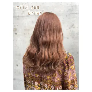 ロング カラー ✨ブリーチなしカラー ×髪質改善✨松村 潤のヘアスタイル