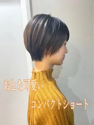 ショート moanin モーニンのヘアスタイル