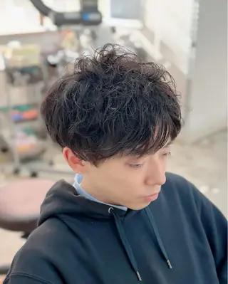 パーマ 金子 千登のヘアスタイル