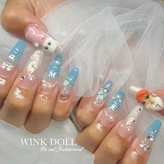 ネイル WINK DOLL 🌹RIANのネイルデザイン