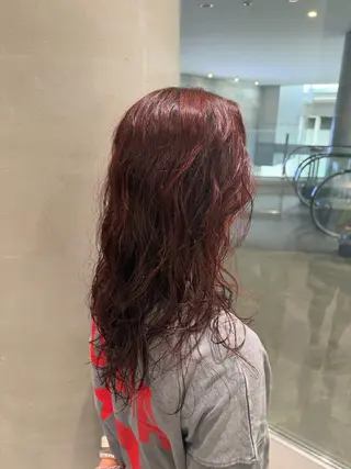 セミロング カラー 佐藤彩野/艶カラー /透明感カラー🥣のヘアスタイル