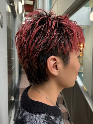 ショート メンズ ナチュラルスタイル feel/則長 玲央のヘアスタイル