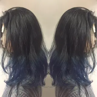 ロング カラー パーマ ヘアアレンジ メンズ キッズ ネイル マツエク・マツパ 新宿/髪質改善/ 美髪矯正✨浅江通友のヘアスタイル