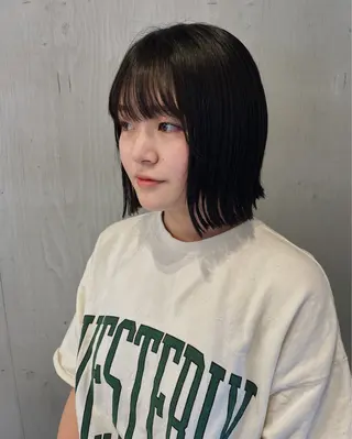 ミディアム ナチュラル&ラフヘア 松尾 凌のヘアスタイル